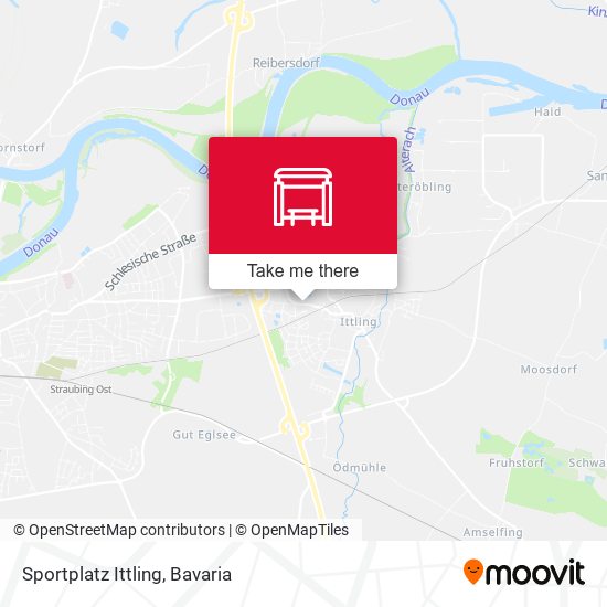 Карта Sportplatz Ittling
