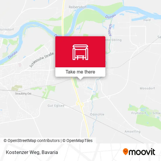 Карта Kostenzer Weg