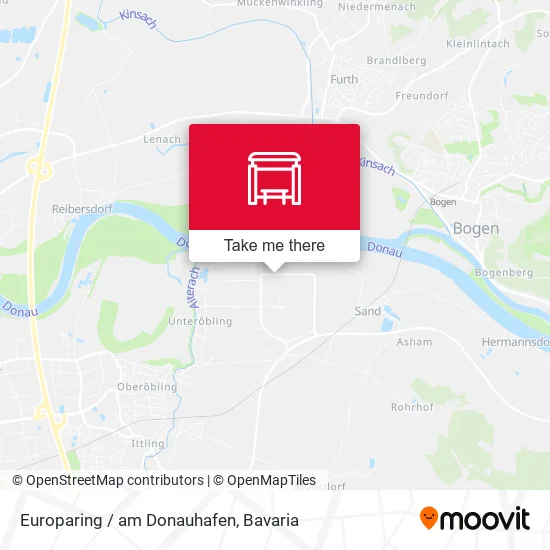 Карта Europaring / am Donauhafen