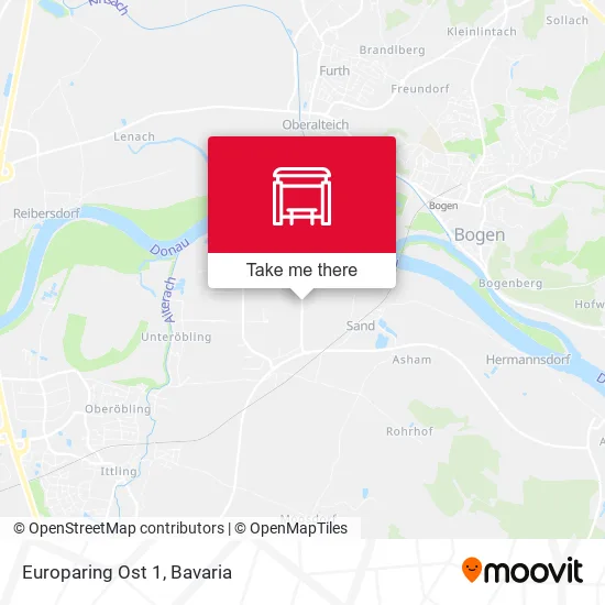 Карта Europaring Ost 1