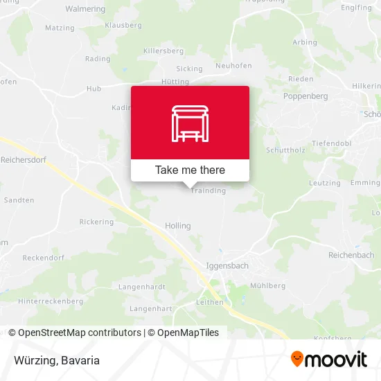 Карта Würzing