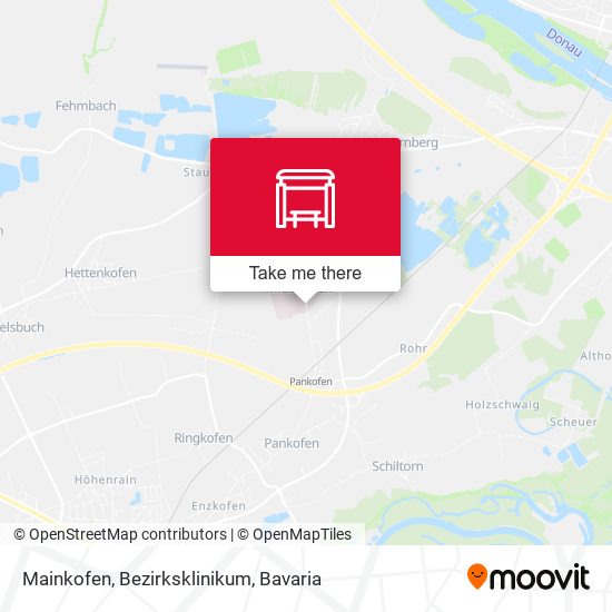 Mainkofen, Bezirksklinikum map