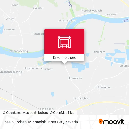 Карта Steinkirchen, Michaelsbucher Str.