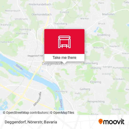 Карта Deggendorf, Nörerstr