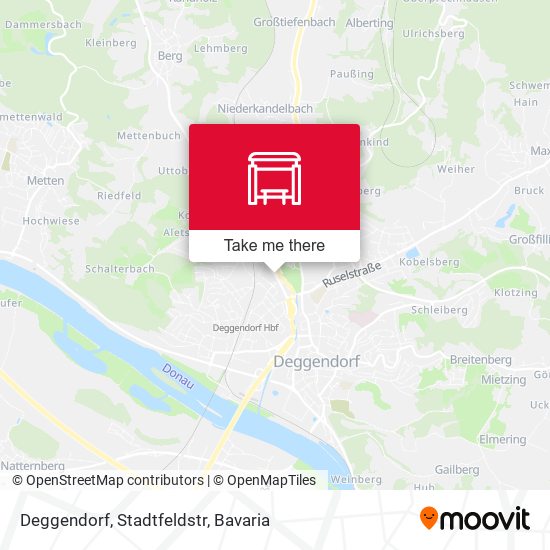Deggendorf, Stadtfeldstr map