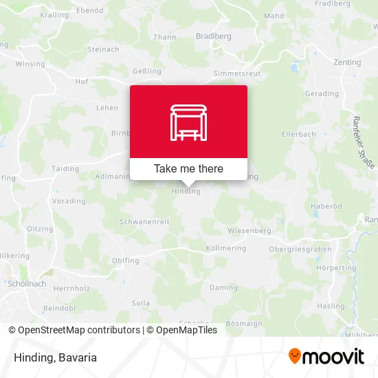 Карта Hinding