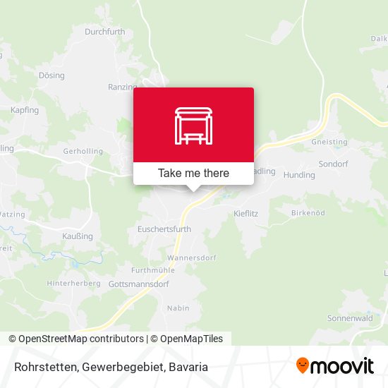 Rohrstetten, Gewerbegebiet map