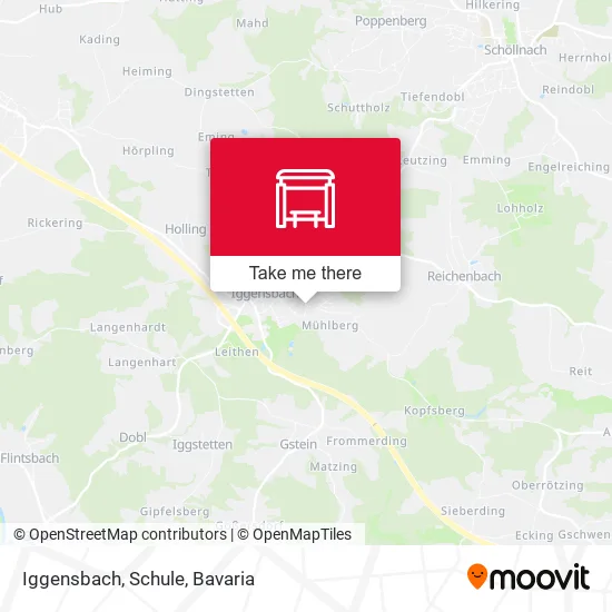Карта Iggensbach, Schule