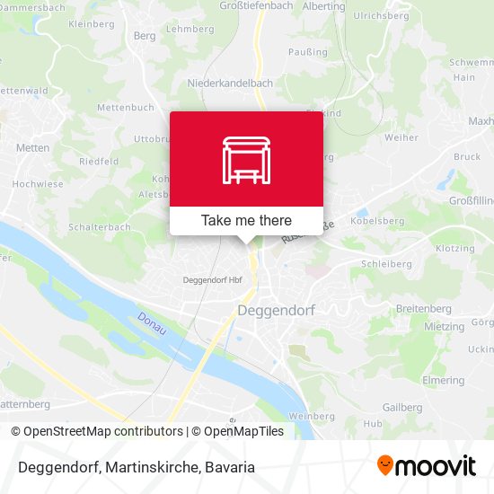 Deggendorf, Martinskirche map