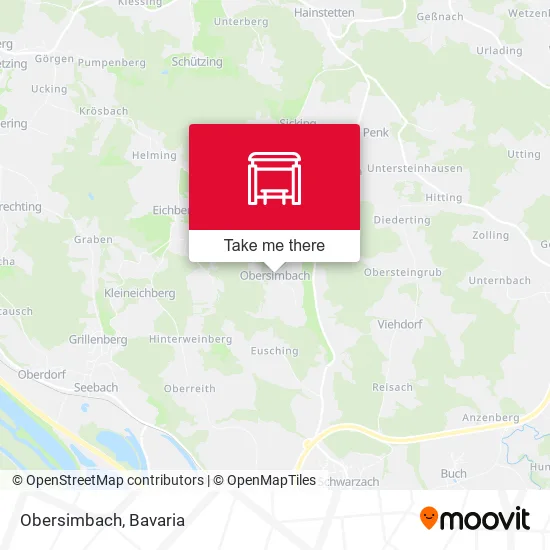 Карта Obersimbach