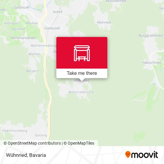 Карта Wühnried