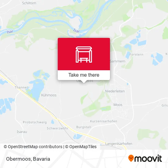 Карта Obermoos