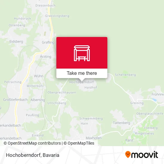Карта Hochoberndorf