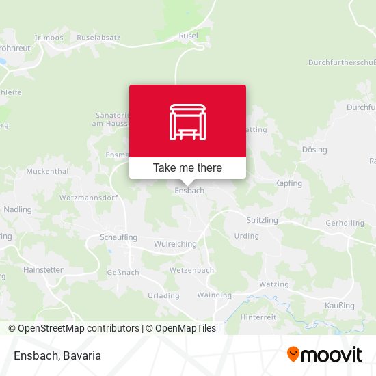 Карта Ensbach