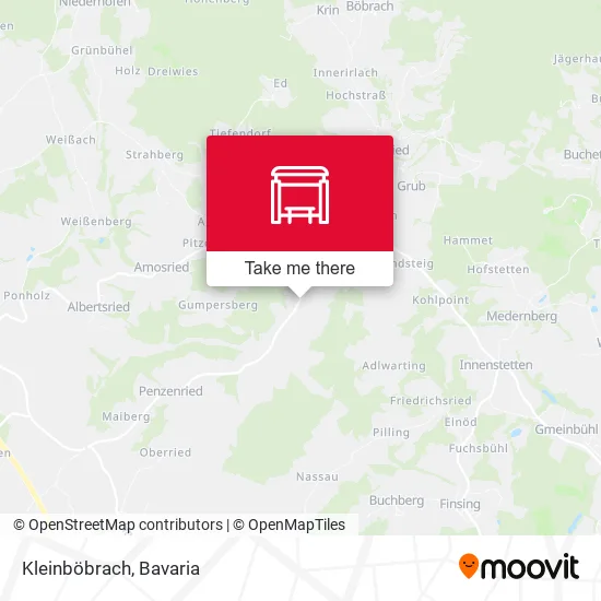 Карта Kleinböbrach