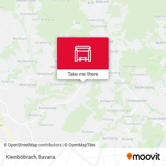 Карта Kleinböbrach