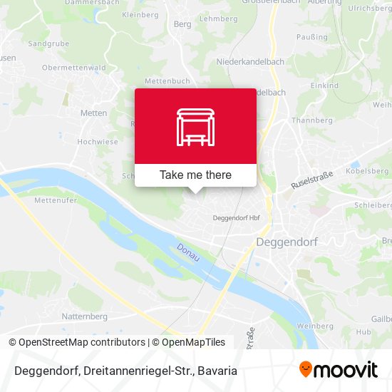 Deggendorf, Dreitannenriegel-Str. map