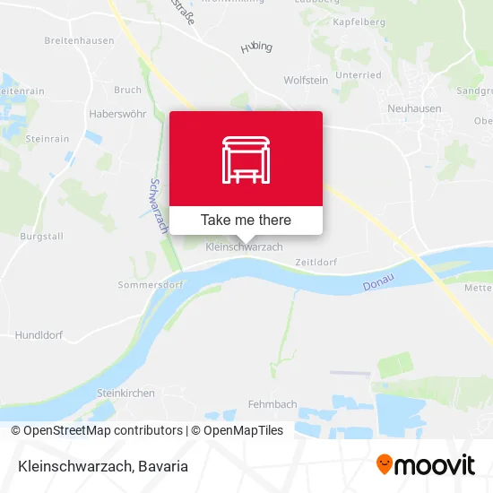 Карта Kleinschwarzach