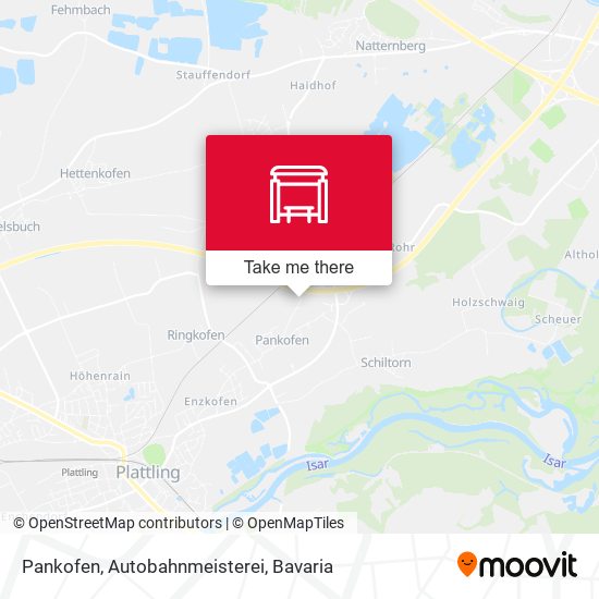 Pankofen, Autobahnmeisterei map