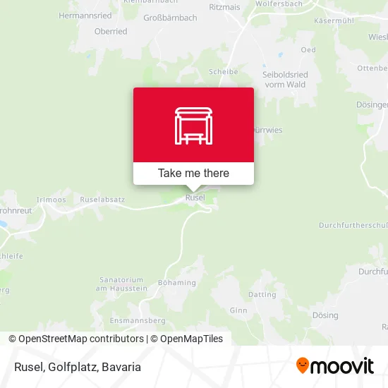 Карта Rusel, Golfplatz