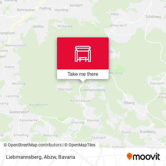 Карта Liebmannsberg, Abzw