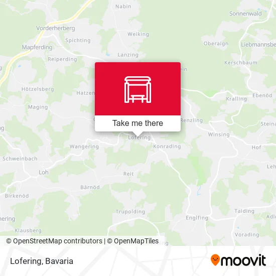 Карта Lofering