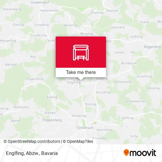 Карта Englfing, Abzw.