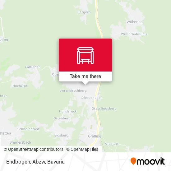Карта Endbogen, Abzw