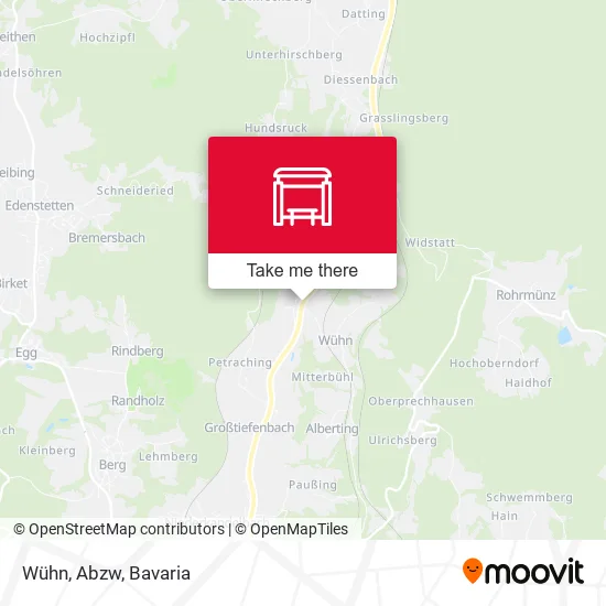 Карта Wühn, Abzw