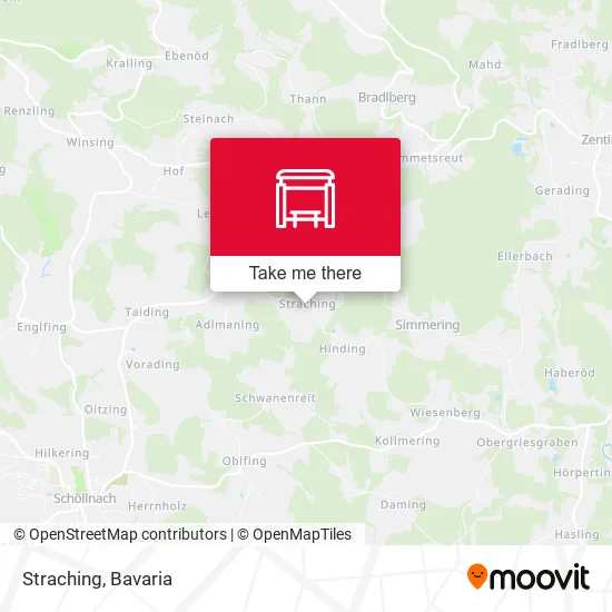 Карта Straching