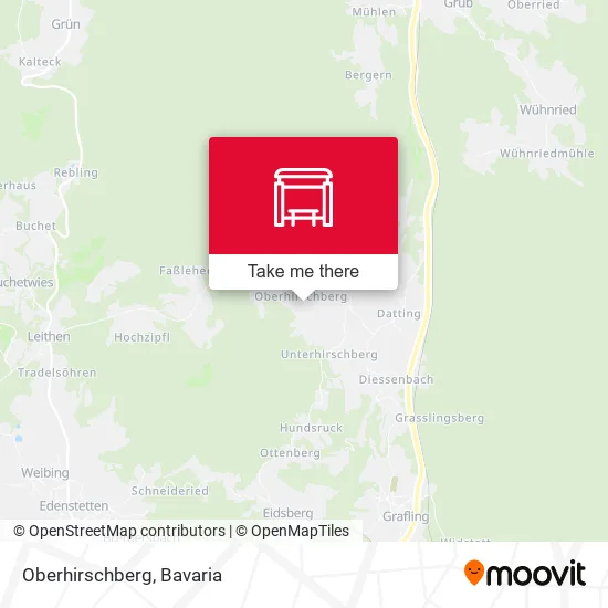 Карта Oberhirschberg