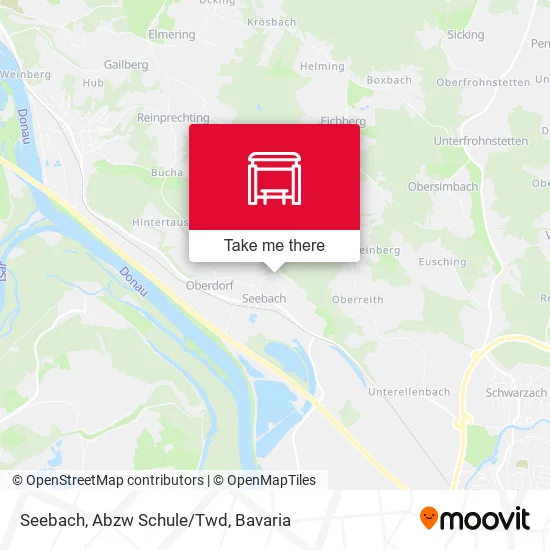 Карта Seebach, Abzw Schule/Twd