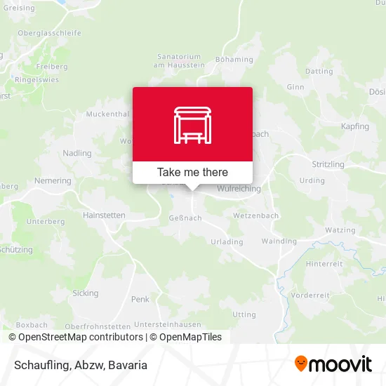 Карта Schaufling, Abzw