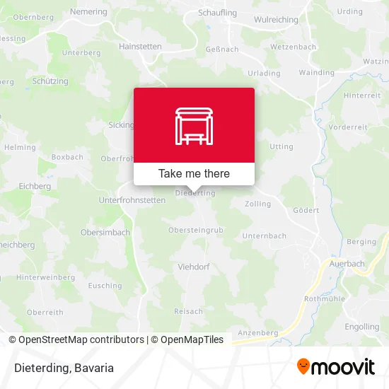 Dieterding map