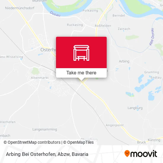 Карта Arbing Bei Osterhofen, Abzw