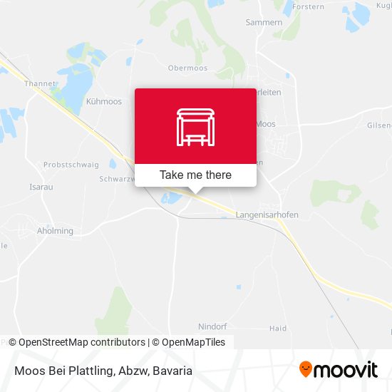 Moos Bei Plattling, Abzw map