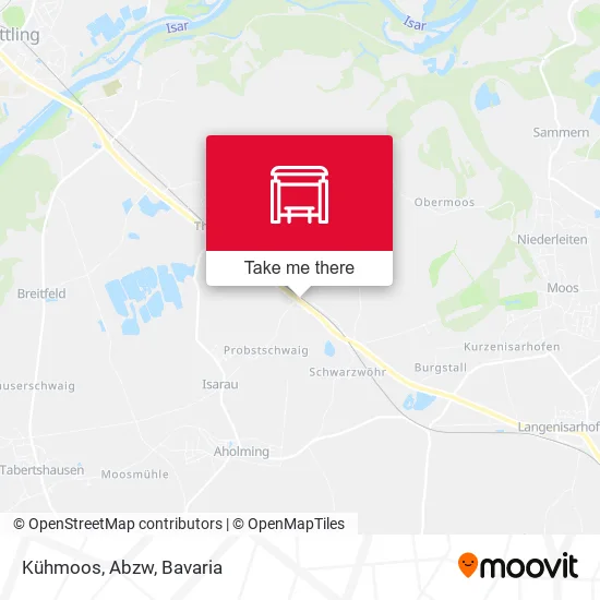 Карта Kühmoos, Abzw