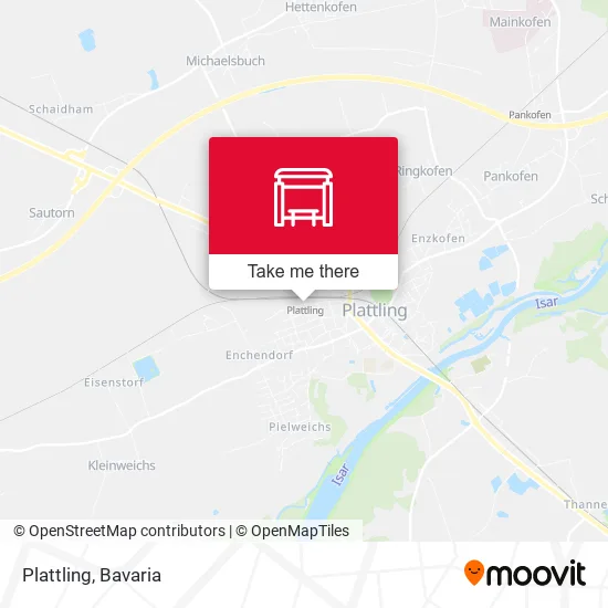 Карта Plattling