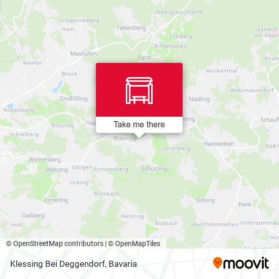 Klessing Bei Deggendorf map