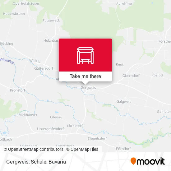 Карта Gergweis, Schule