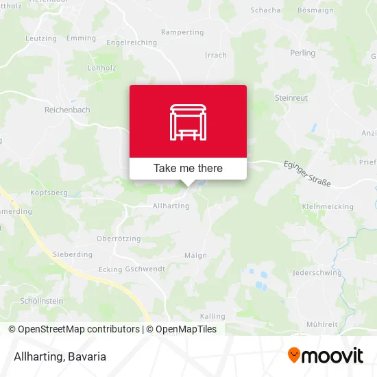 Карта Allharting