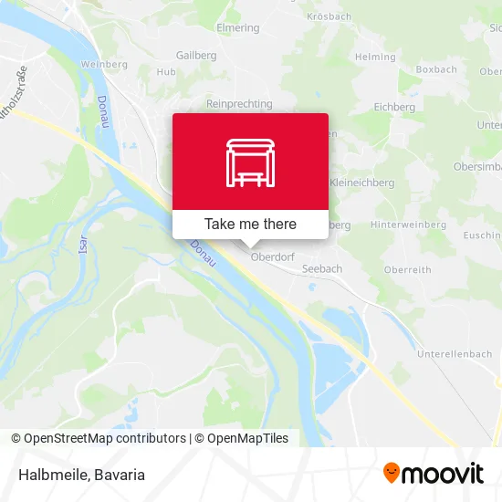 Карта Halbmeile