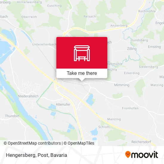 Карта Hengersberg, Post