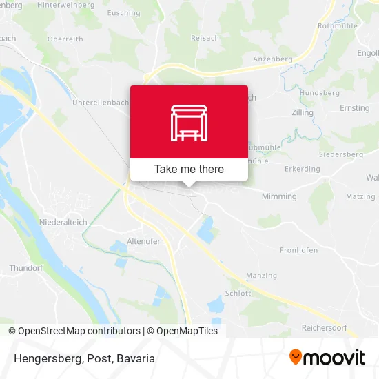 Карта Hengersberg, Post