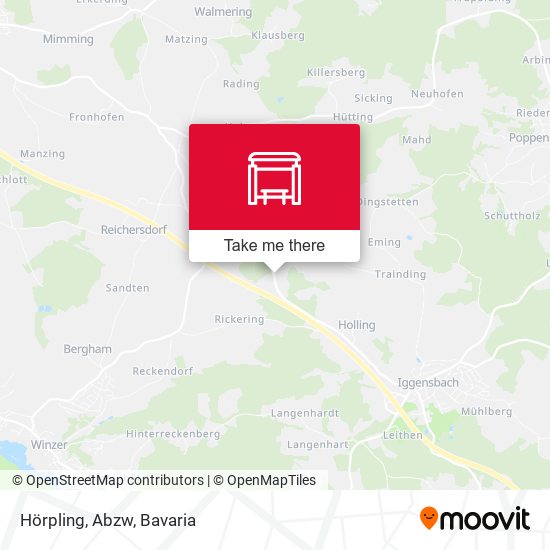 Карта Hörpling, Abzw
