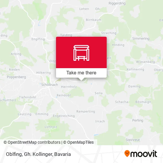 Карта Oblfing, Gh. Kollinger