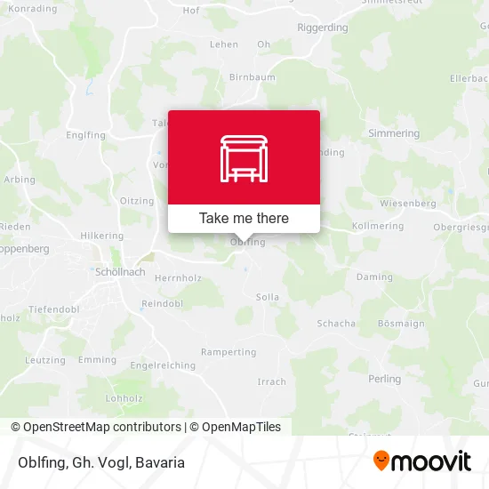 Карта Oblfing, Gh. Vogl