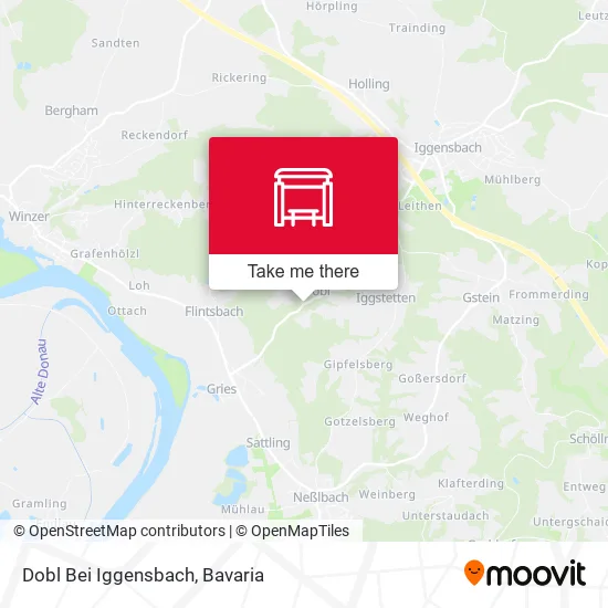 Карта Dobl Bei Iggensbach