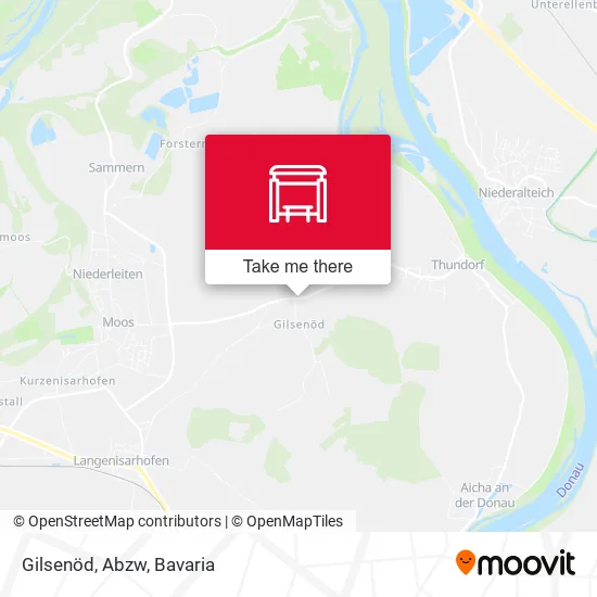 Карта Gilsenöd, Abzw
