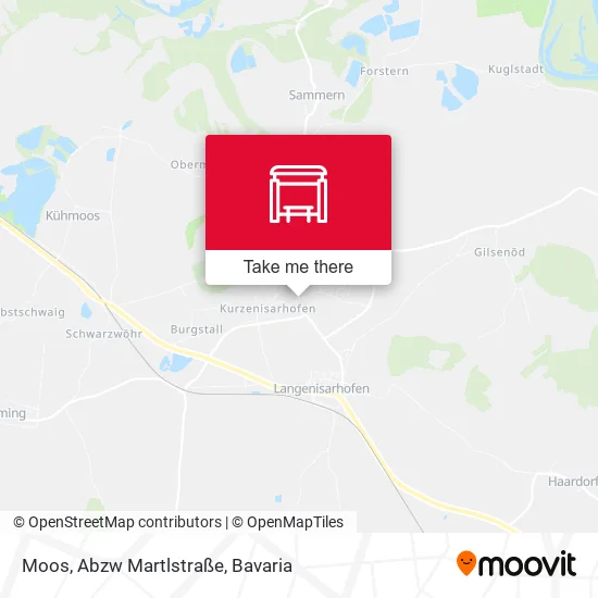 Карта Moos, Abzw Martlstraße